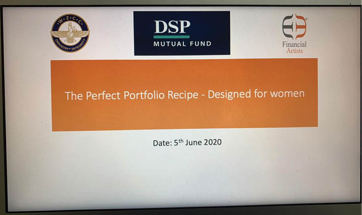 WZCC-WE Holds Interesting Webinar On The Perfect Portfolio Recipe Designed For Women