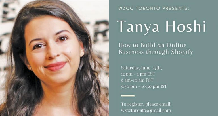 WZCC Toronto  To Hold Webinar On Online Business Building