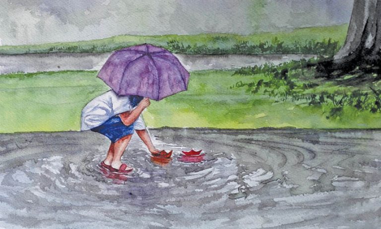 A Page From A Bona Fide Pluviophile!