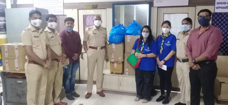 71st EBZB Guides Contributes Masks, Sanitizers For Police