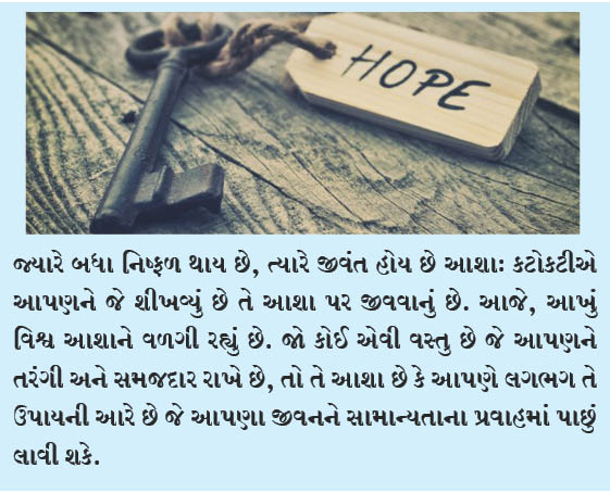 કરોના સમયમાં શીખેલા પાઠ