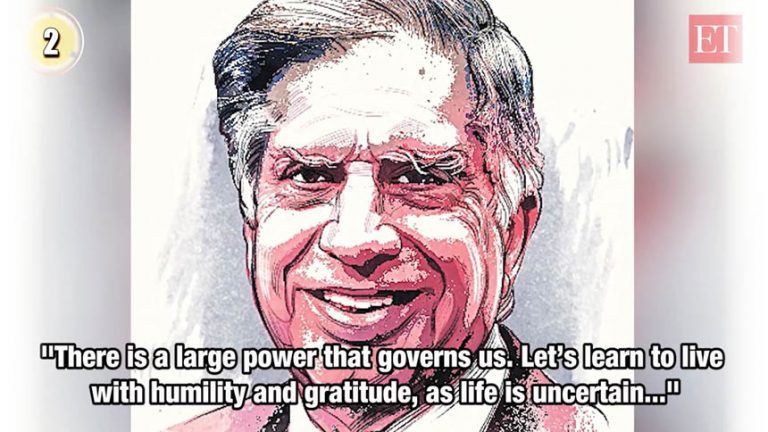Four Wise Guidelines For 2021 By Ratan Tata