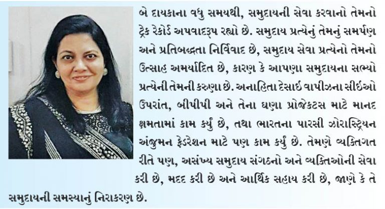 અનાહિતા દેસાઈએ ‘પરત કરી’ મેળવેલું ઉત્તમ ઉદાહરણ