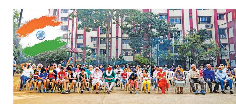 Cama Park Residents’ Unique 72nd Republic Day Celebration!