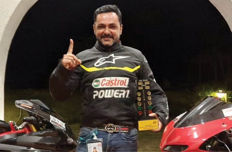 Rustom Patel Re-enters Racing With Record Breaking Win!