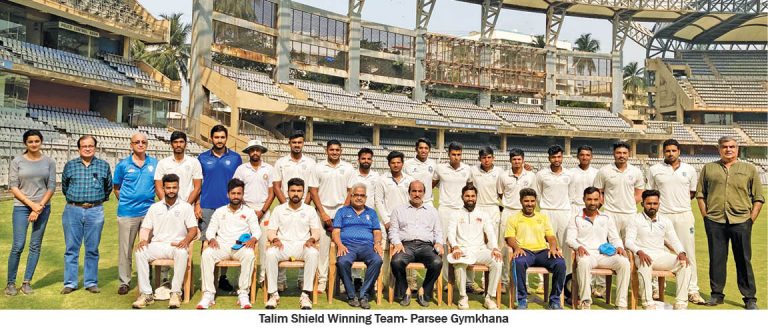 Triple Honours For Parsee Gymkhana Cricket Team!