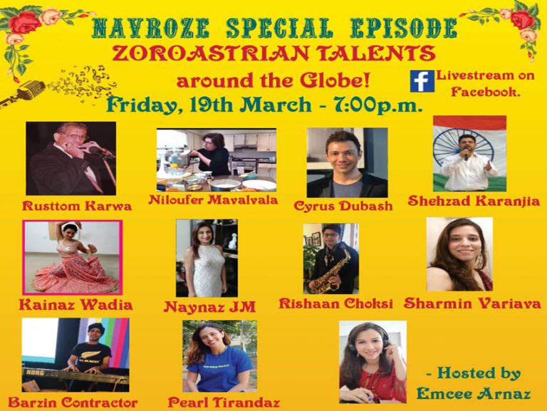 Don’t Miss The Navroz Special Showcasing Worldwide Zoroastrian Talents!