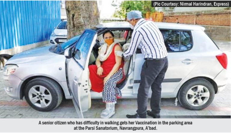 A’bad’s Charitable Trust Holds Vaccination Drive