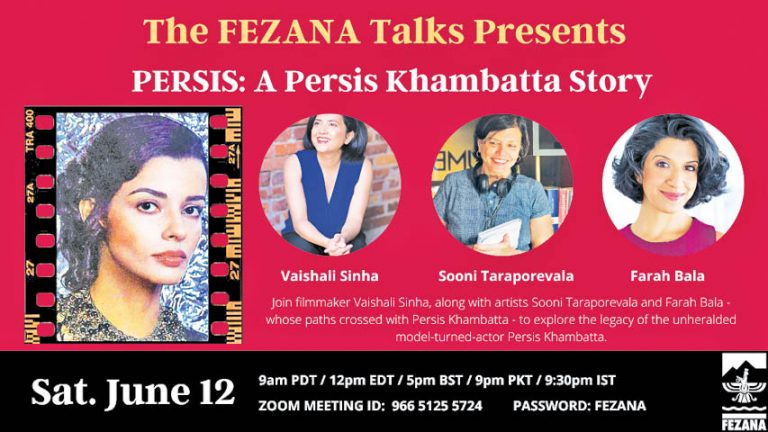 FEZANA Talks Presents ‘A Walk Down Persis Lane’
