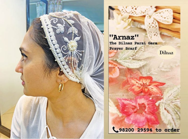Dilnaz Karbhary Offers Elegant ‘Prayer Scarves’