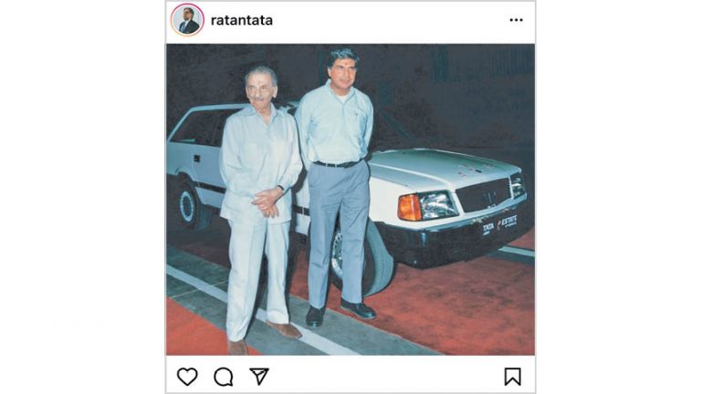 Ratan Tata Reminisces JRD Tata on 117th Birth Anniversary With Throwback Image On Insta