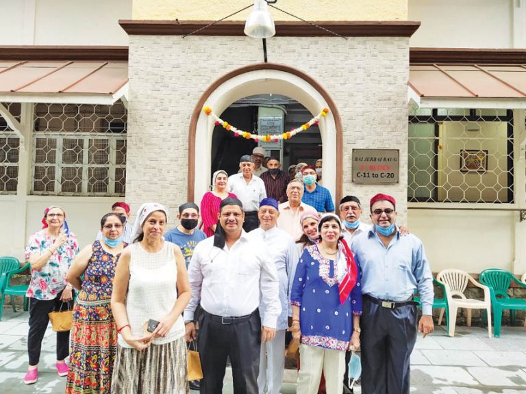 Jer Baug – Block C Building Revamped By Tenants