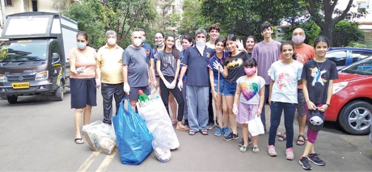 Salsette Parsi Colony Holds Clean-Up Drive