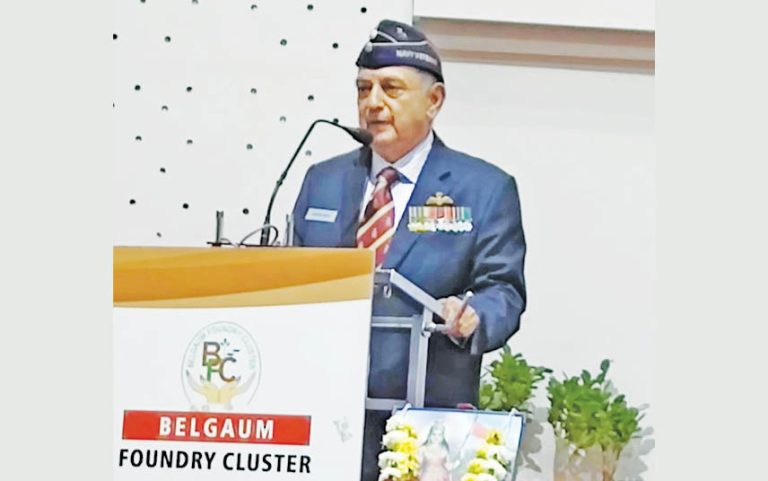 Commodore Bhada Felicitated By FINS, Prabuddha Bharat