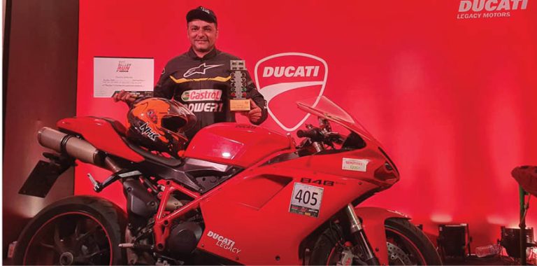 Biker Rustom Patel Strikes Another Win!