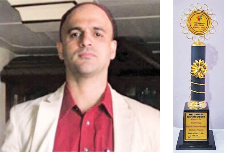 Dr. Danesh Chinoy Awarded ‘Pioneer In Psychology Based Physiotherapy’ By NIST