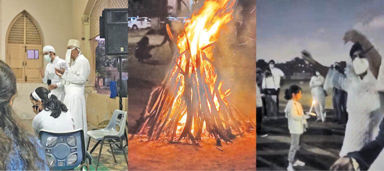 Jashn-e-Sadeh Celebrated At Karachi Parsi Institute