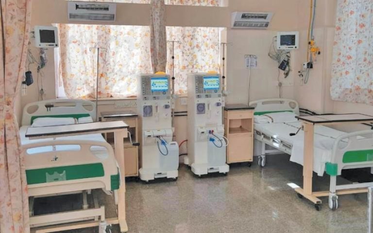 Parsee General Hospital Offers Dialysis Unit for Out-Patients