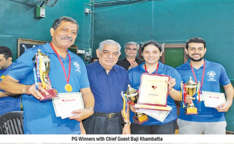 Parsee Gymkhana Extend Winning Streak In 7th All-Parsee Table-Tennis Tournament