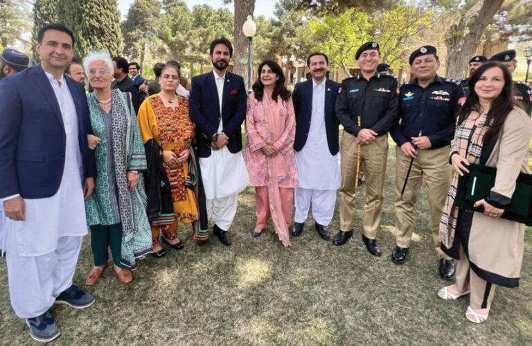 Roshan Bharucha Felicitated With Sitara-i-Imtiaz And Balochistan Excellence Award