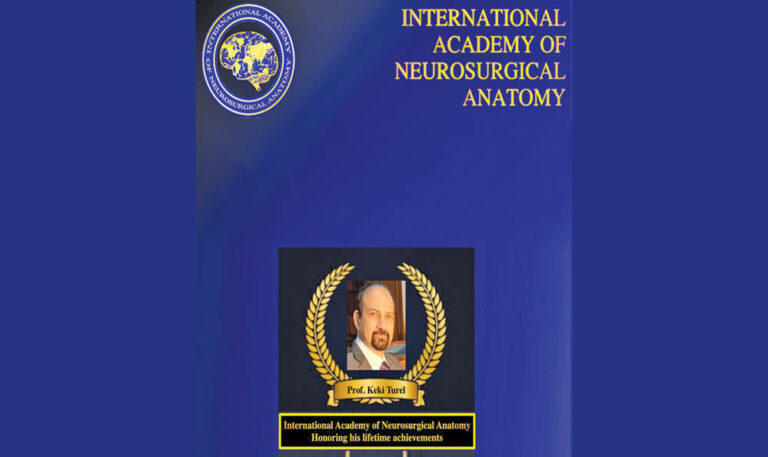 International Academy of Neurosurgical Anatomy Honours Dr. Keki Turel
