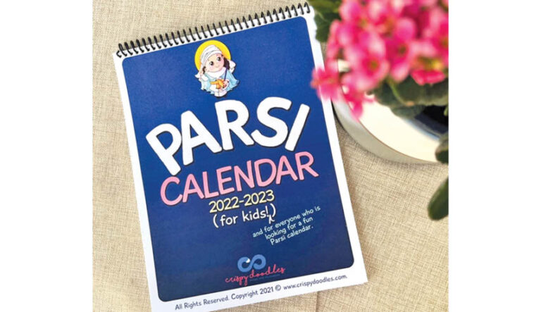 Delzin Choksey’s Crispy Doodles Presents  Parsi Calendar For Kids With ‘Quotes From The Avesta’