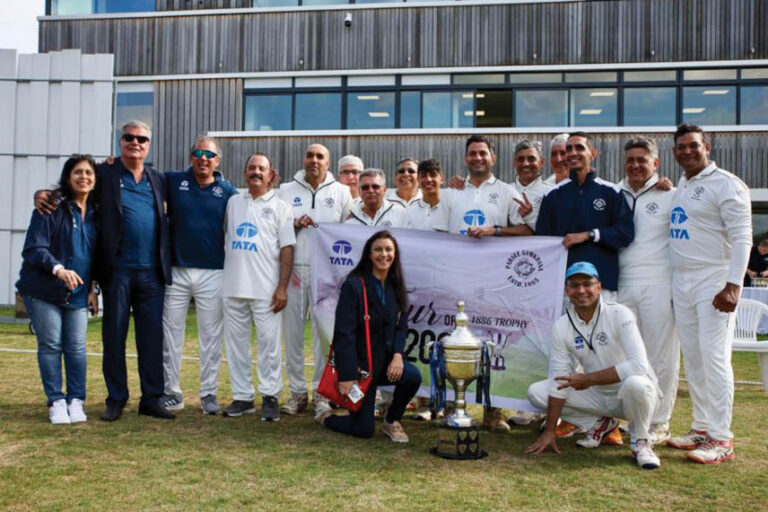 Parsee Gymkhana Retain Historic 1886 Trophy In England!