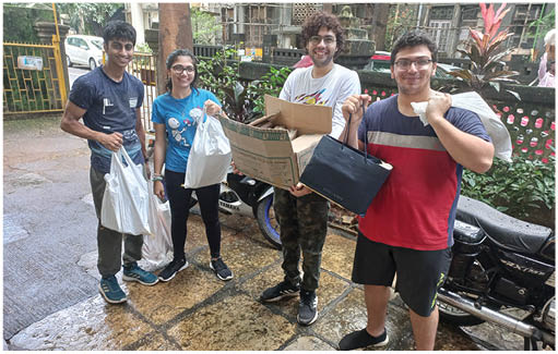 XYZ Seniors Hold Book Collection Drive