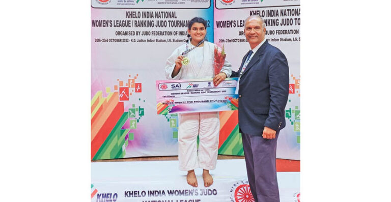 Friya Jijina Hits Gold In Khelo India Women’s Judo National League