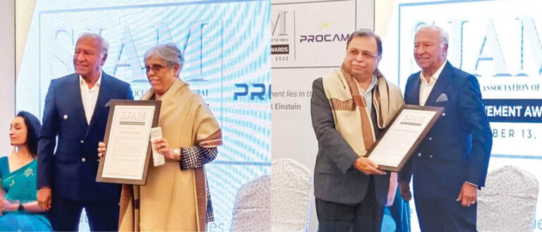 Diana Edulji, Adille Sumariwalla Honoured With SJAM Lifetime Achievement Award