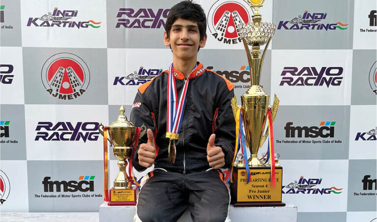 Hoshmand Elavia Crowned IndiKarting Champion