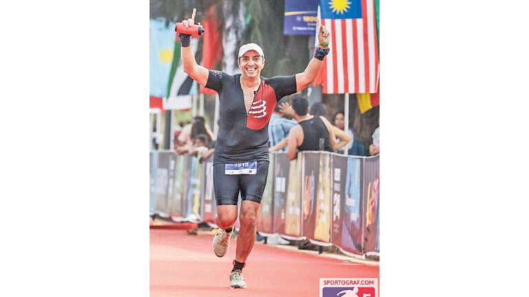 Surat’s Yezdi Dapotawala Completes ‘IRONMAN 70.3 Goa’ At 51!