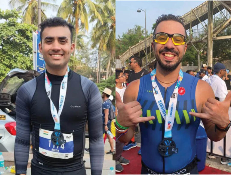 IRONMAN 70.3 Goa – Burzin Engineer and Percy Bharucha