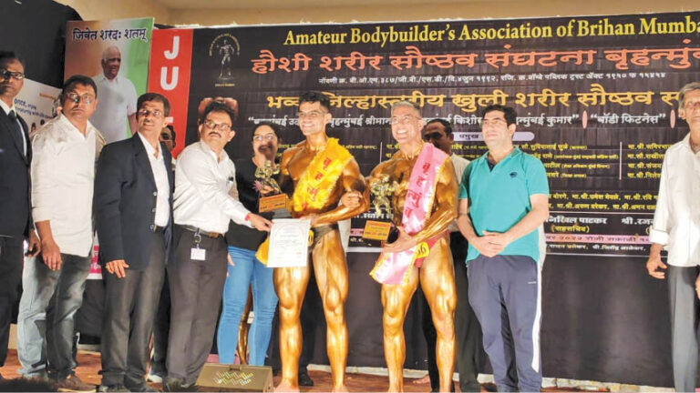 Father-Son Duo – Jehangir and Kaiwan Randeria – Win Golds And Overall Titles In Bodybuilding Competition
