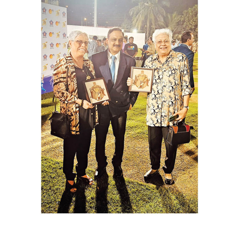 Diana Edulji and Behroze Edulji Felicitated
