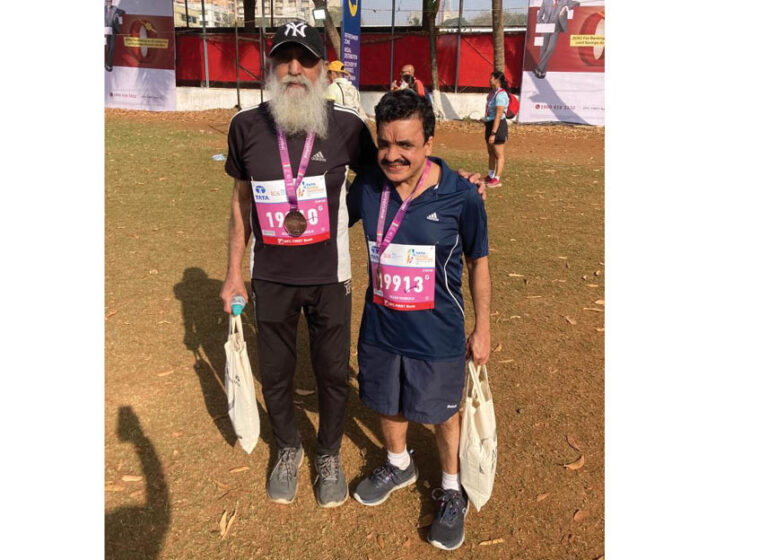 The Mobedjis At The Bombay Marathon