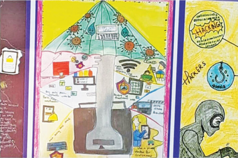 Pashmira Kapadia Wins ‘Cyber Safe Mumbai – Poster Competition’
