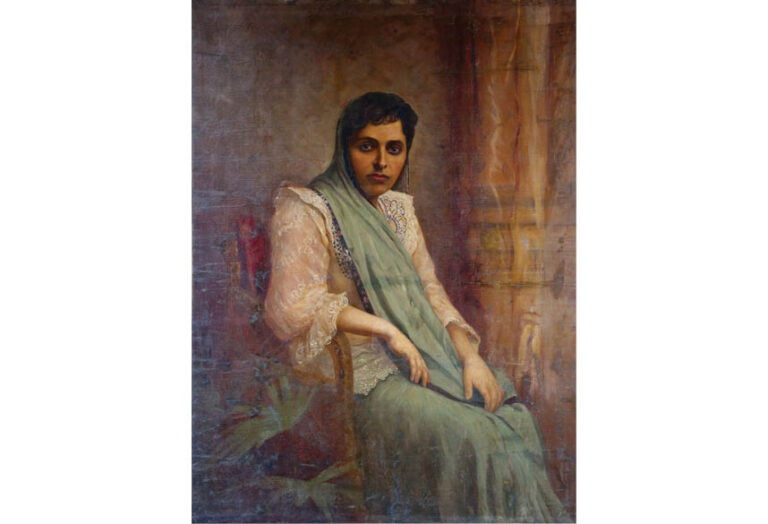 ‘The Parsi Lady’ Painting By Late Legendary Artist Ravi Varma Restored