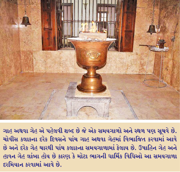 પાંચ ગેહનું અવલોકન